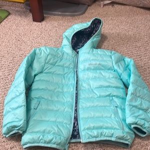 Girls Eddie Bauer puffer down jacket